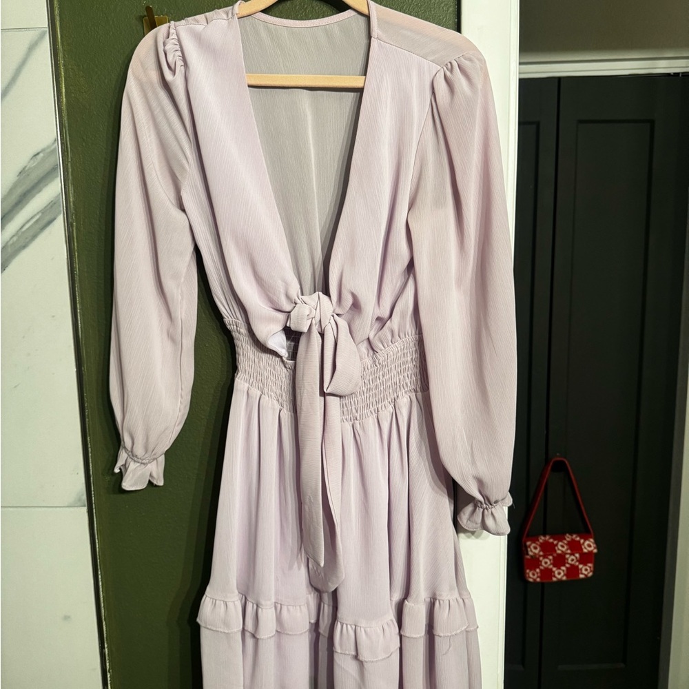 Elegant Lavender Dress